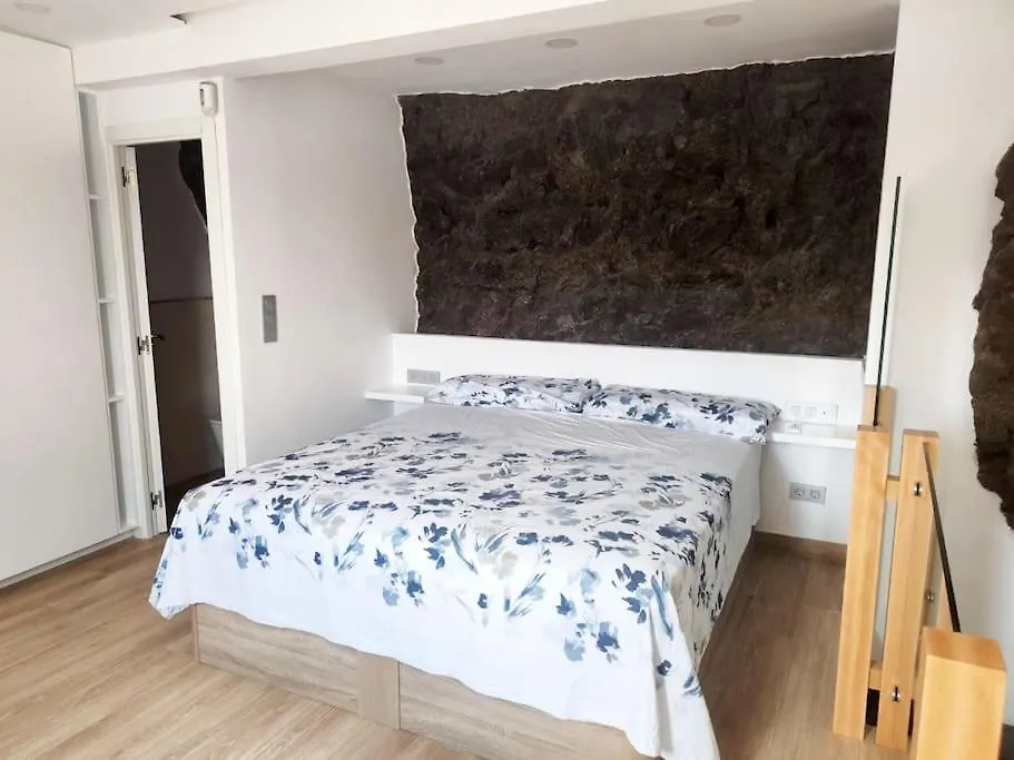 Tufia Cave Beach Home Preciosa Casa Cueva En Frente Del Oceano 特尔德