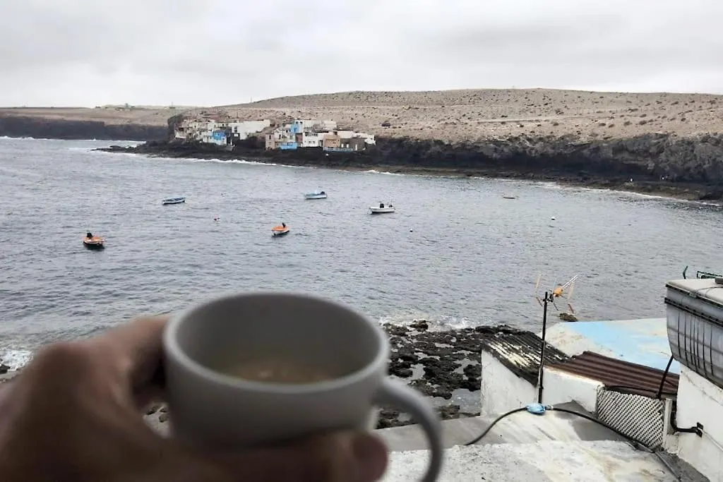 Tufia Cave Beach Home Preciosa Casa Cueva En Frente Del Oceano 特尔德 度假居