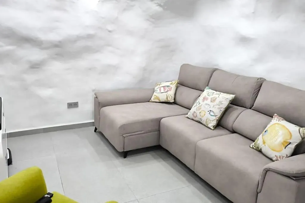 טלדה Tufia Cave Beach Home Preciosa Casa Cueva En Frente Del Oceano 0*,